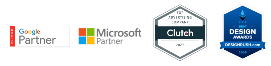 badges and certificates from google and microsoft.