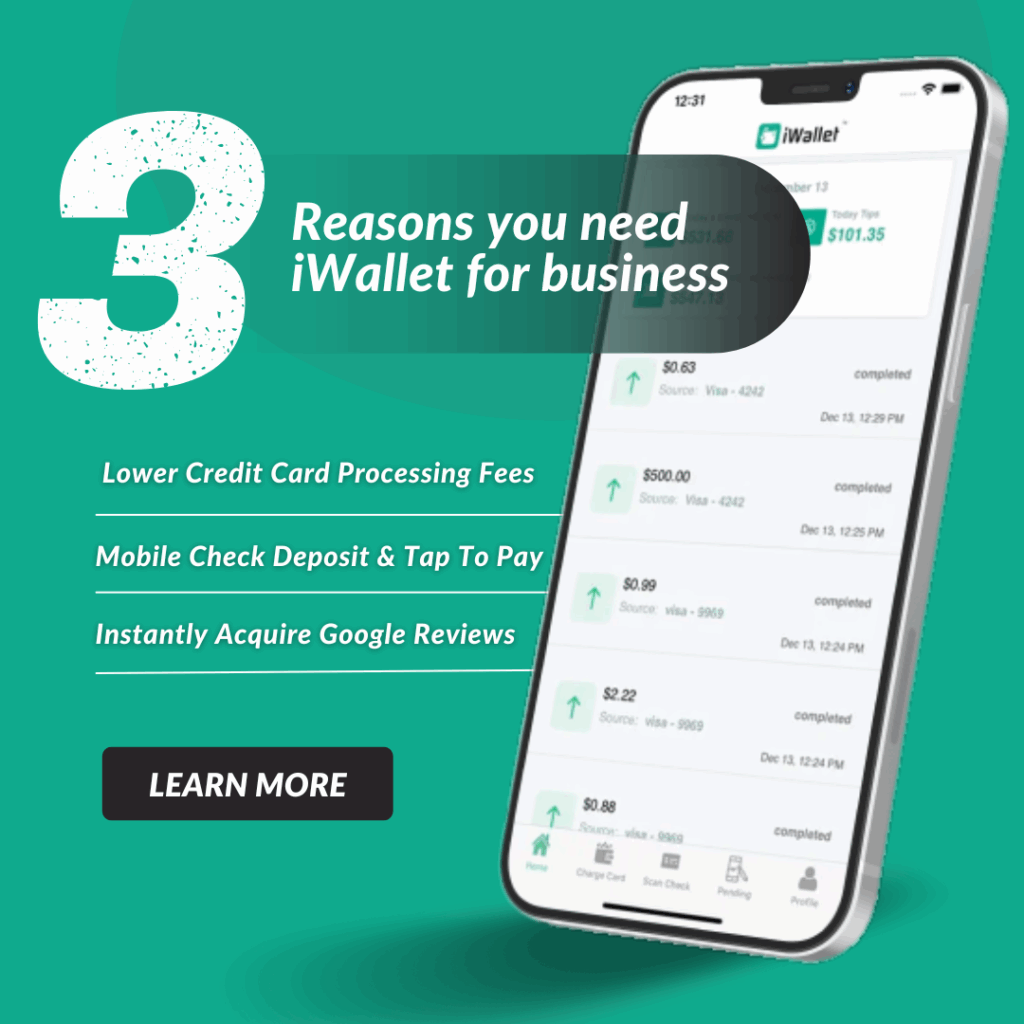Ad made by Jives Media for iWallet